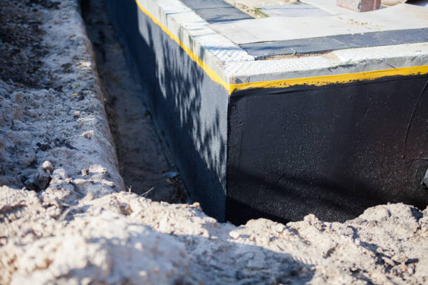 Professional Exterior Waterproofing technician working in Union Grove, WI
